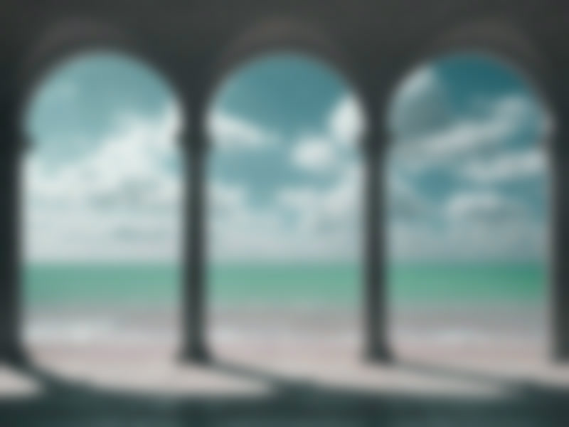 Soft gaussian blur with a cool blue hue shift